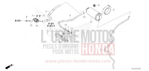 CUVETTE CRF1100A2N de 2022